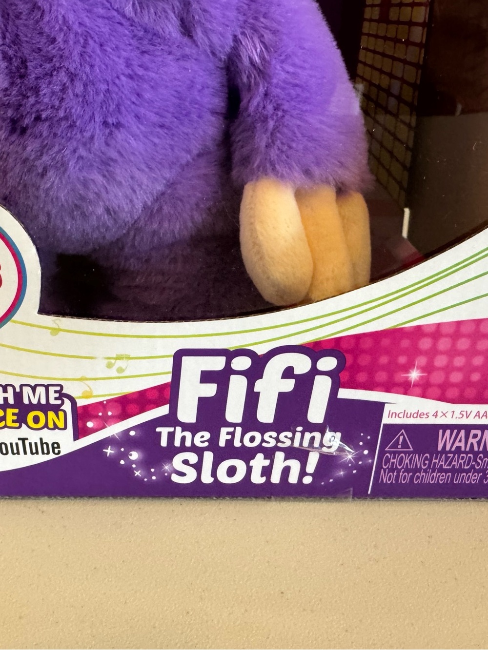 New in Box Pets Alive Fifi the Flossing Sloth Purple Interactive Dancing Animal - Picture 3 of 9